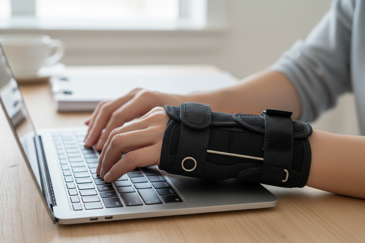 Bravelex Ergonomic Wrist Brace & Support Splint